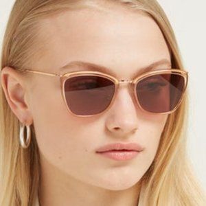 NWOT Garrett Leight Louella Sunglasses, Pink
